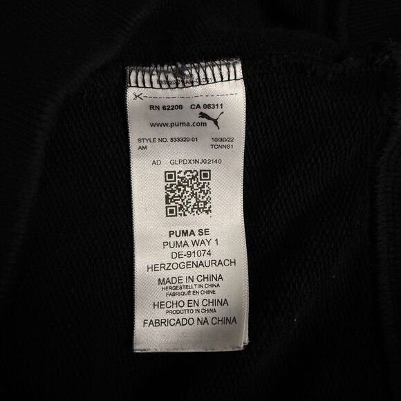 Puma x BMW Motorsport Men's Medium Black M1 M3 M5 Street Racer Pullover Hoodie - Picture 7 of 8